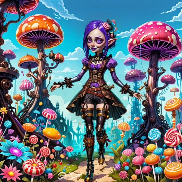 Candy Land, World of Lands, Concept Art