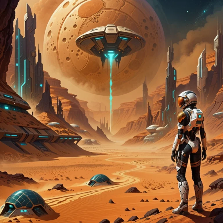 Journy to Mars, World of Lands, Concept Art